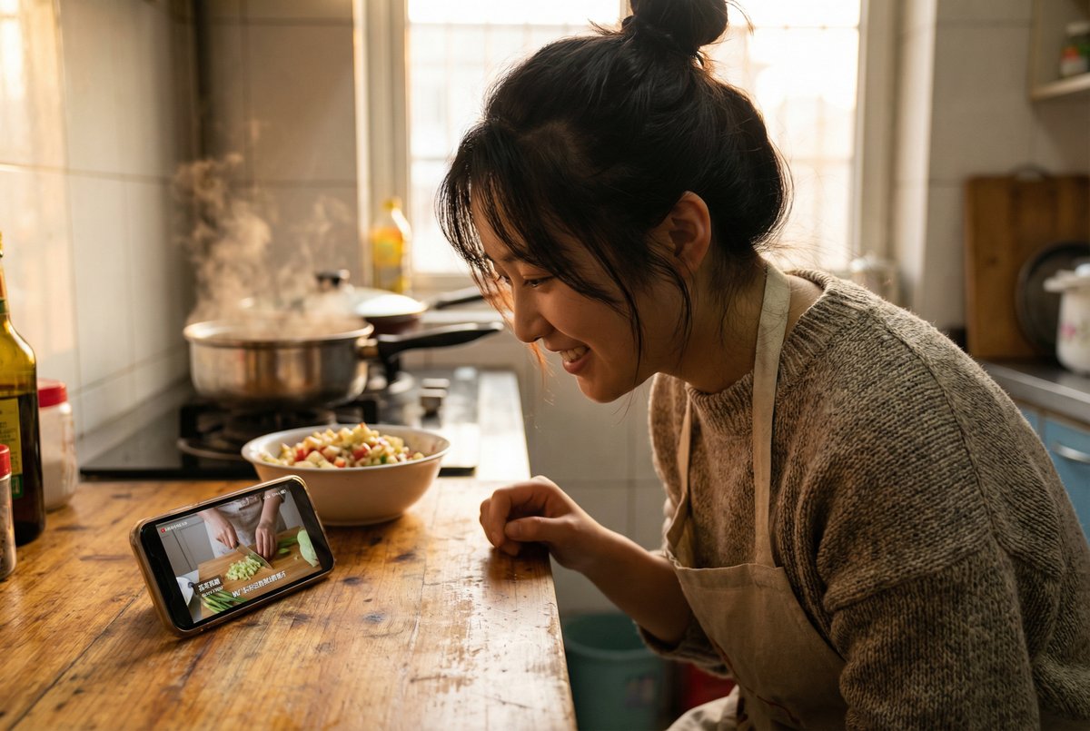 蘑菇视频厨房烹饪视频教程场景 - www.4ychstq.cn